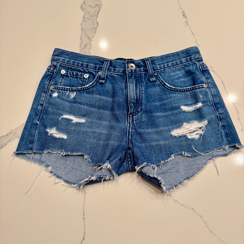 Rag & Bone Women’s Distressed Denim Shorts